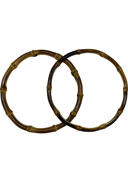 Elegant Bambu Çanta Sapı O Model 14,5 cm Ok4
