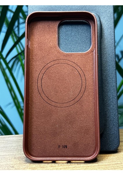 Apple iPhone 14 Pro Max Hızlı Sarj Magsafeli Özel Dış Deri Kaplama Içi Kadife Korumalı Darbe Emici Gennluxury Kılıf modelleri