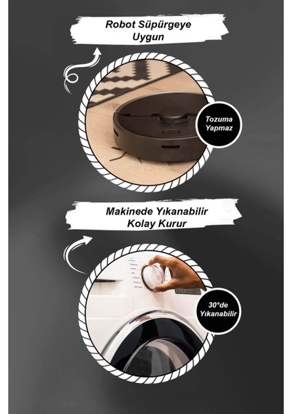 Renkli Kaymaz Patchwork Kesme Rulo Özel Ölçülü Yolluk AR981