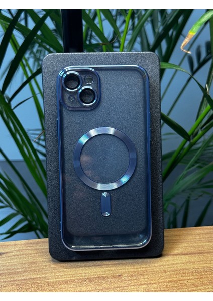 Apple iPhone 14 Plus Kılıf Kamera Lens ve Hoparlör Toz Korumalı Magsafe Sarj Özellikli Gennveralux Kılıf