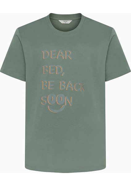 Bed Şortlu Çok Renkli Pijama Takımı