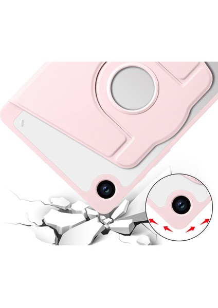 Samsung Galaxy Tab A9 (8.7 Inç) Yatay ve Dikey Standlı Dönebilen Kalemlikli Smart Thermix Kılıf Sm- X110 X115 indirimleri