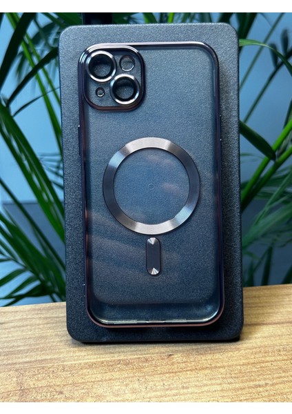 Apple iPhone 14 Plus Kılıf Kamera Lens ve Hoparlör Toz Korumalı Magsafe Sarj Özellikli Gennveralux Kılıf