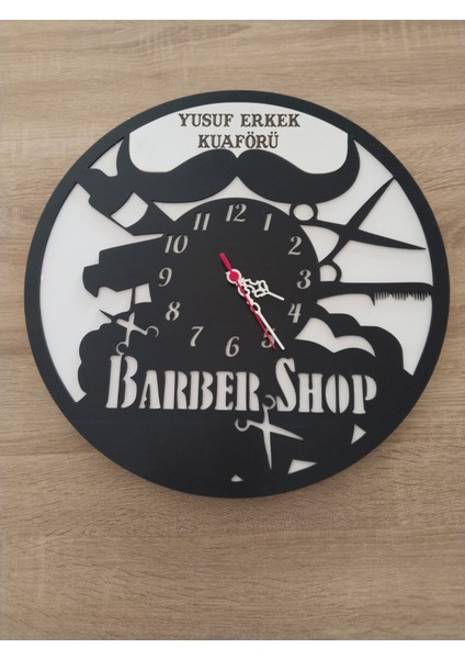 Berber & Kuaför & Güzellik Merkezi Kişiye Özel Isim Yazılı Şık ve Kalite