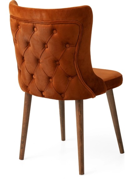 Nev Ahşap Ayaklı Babyface Kumaş Salon Balkon ve Mutfak Sandalyesi 6 Adet fiyatları