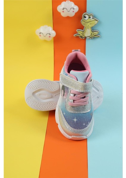 Özel Tasarım Tam Esnek Hava Alabilen Çocuk Spor Ayakkabısı Özel Gün Sneaker Yeni Sezon