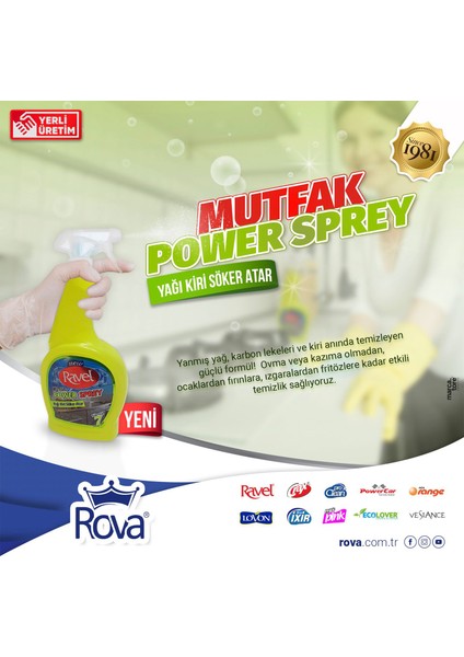 Mutfak Sprey 500 gr fiyatları