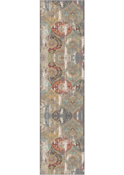 Renkli Kaymaz Klasik Motifli Özel Ölçü Rulo Yolluk AR650 fiyatları