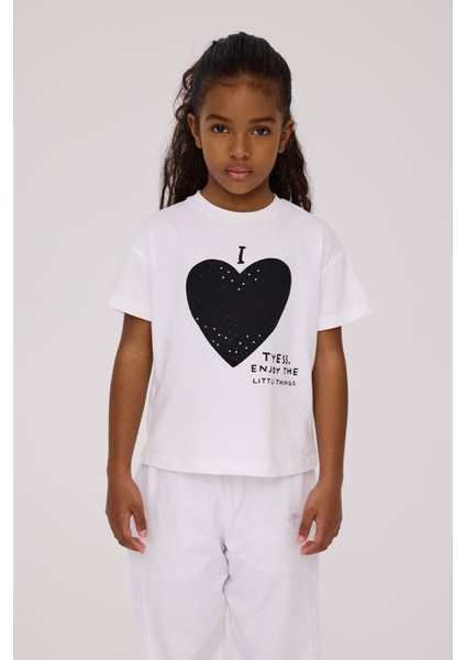 Bg Store Kız Çocuk Beyaz Tshirt fiyatları