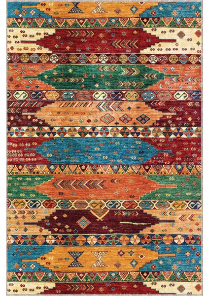 Çok Renkli Klasik Motifli Kesme Rulo Özel Ölçü Yolluk AR1086 modelleri