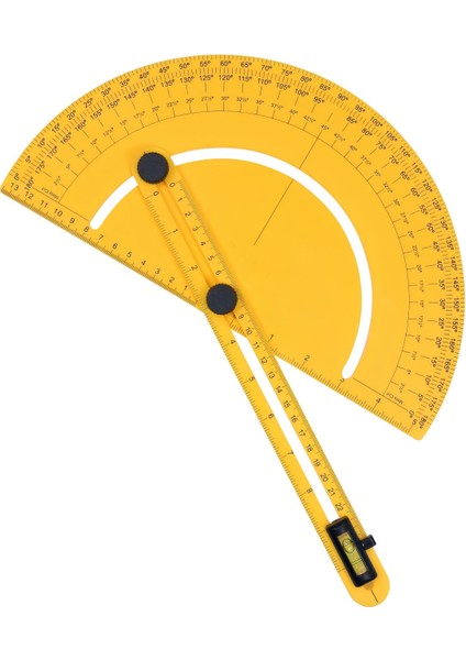 Plastik Açı Bulucu Ölçer Gönye 0-180° Derinlik Kare Köşe Cetvel Ölçme Kaynakçı Mimar Marangoz Çizim indirimleri