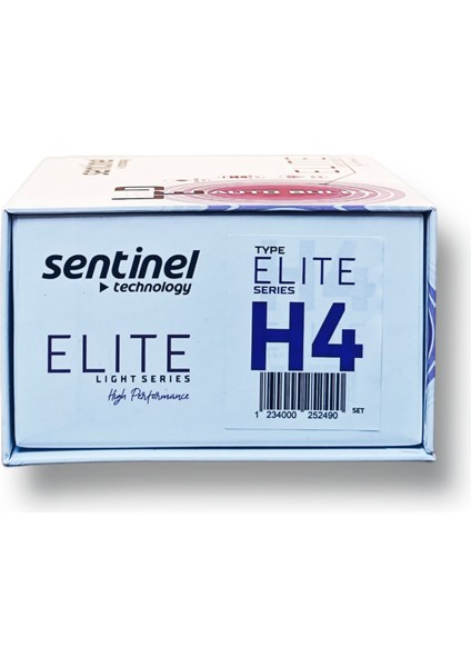 H4 LED Xenon Şimşek Etkili Arıza Yakmaz Elite Serisi Beyaz 12V Uzun Kısa