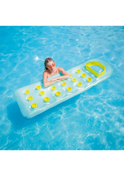 Intex Bardaklı Şişme Deniz&Havuz Yatağı Su Yeşili 188*71 (59895) fırsatları