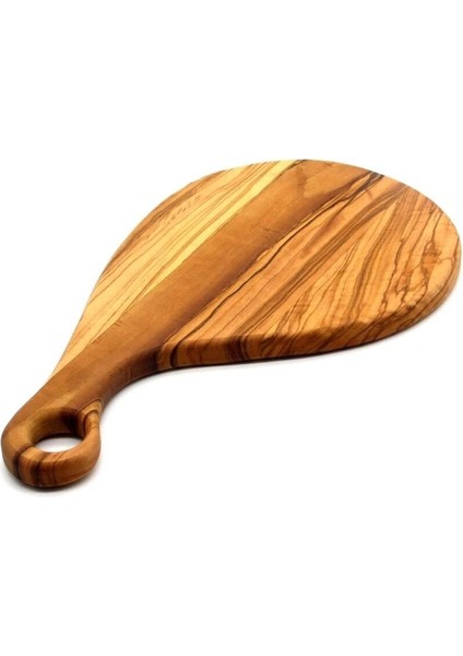 Ahşap Damla Kesme Doğrama Ve Sunum Tahtası Zeytin Ağacı 34 Cm fiyatları