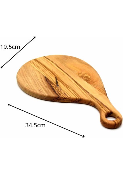 Ahşap Damla Kesme Doğrama Ve Sunum Tahtası Zeytin Ağacı 34 Cm fırsatları