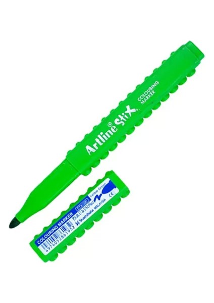 ETX-300 Stix Coloring Markör Keçe Uçlu Boya Kalemi 1.2mm Fıstık Yeşili