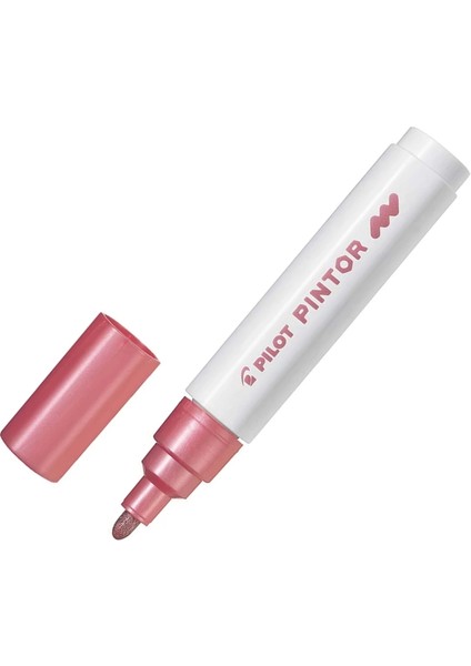 Pintor Dekorasyon Kalemi M Metalik Pembe (51002078) (Sw-Pt-M-Mp)