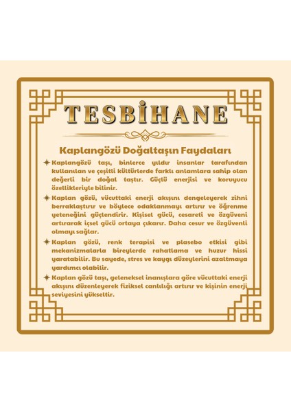 925 Ayar Gümüş Püsküllü Küre Kesim Yeşil Kaplangözü Doğaltaş Tesbih