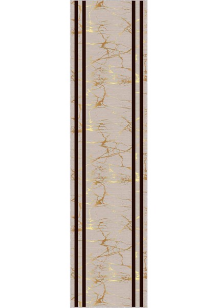 Bej Kaymaz Çerçeveli Kesme Rulo Özel Ölçülü Yolluk AR300 fiyatları