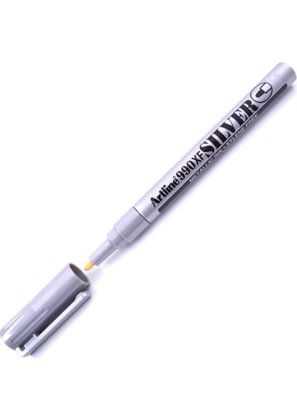 Yaldızlı Marker Kalem Silver EK-990XF