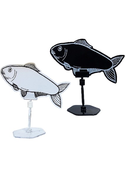 Ayaklı Fiyatlık Balık - Siyah (Pakette 5 Adet)