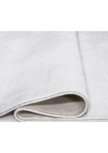 Safir 4019 Krem Uzun Ömürlü Yumuşak Polyester Halı