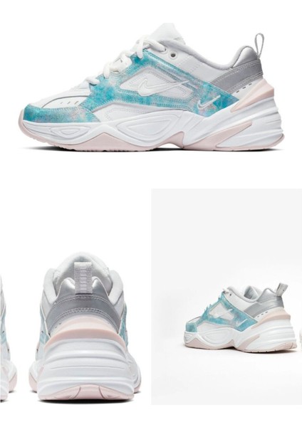 M2K Tekno Leather Unisex Reflector Sneaker Hakiki Deri Beyaz Spor Ayakkabı indirimleri