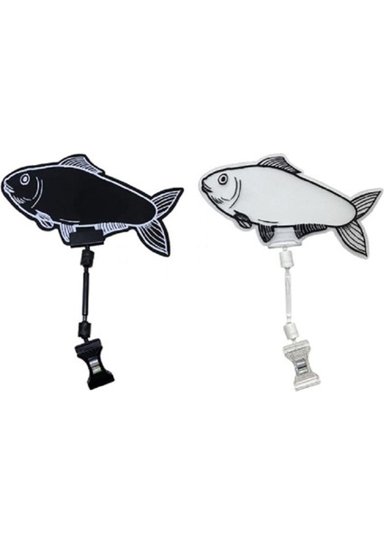 Mini Mandallı Fiyatlık Balık 50 mm - Siyah (Pakette 5 Adet)