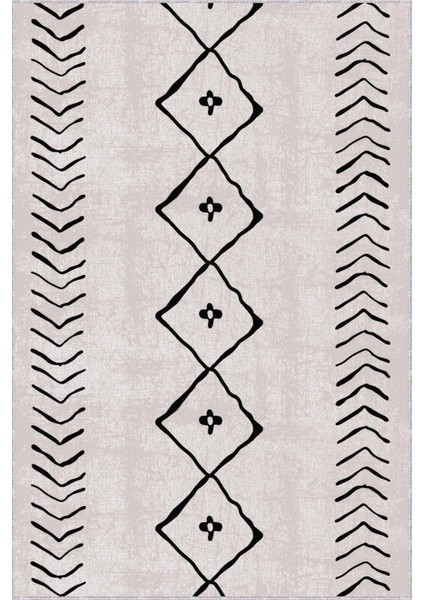 Vizon Kaymaz Moroccan Kesme Rulo Özel Ölçülü Yolluk AR314 modelleri