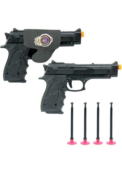 Fab 1414 2'li Silahlı Polis Oyun Seti -Prestij fiyatları