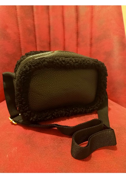 Kenarları Peluş Çanta
