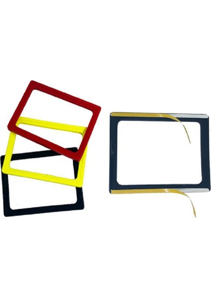 Plastik Çerçeve Bantlı - A/4 (30*21 cm) (Pakette 10 Adet)