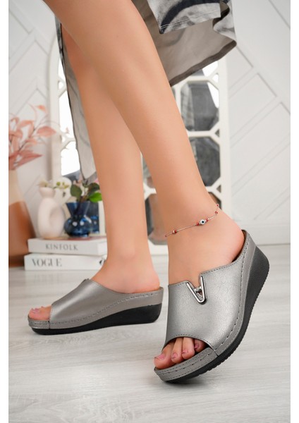Anna Anatomik Ortopedik Rahat Taban Kadın Terlik