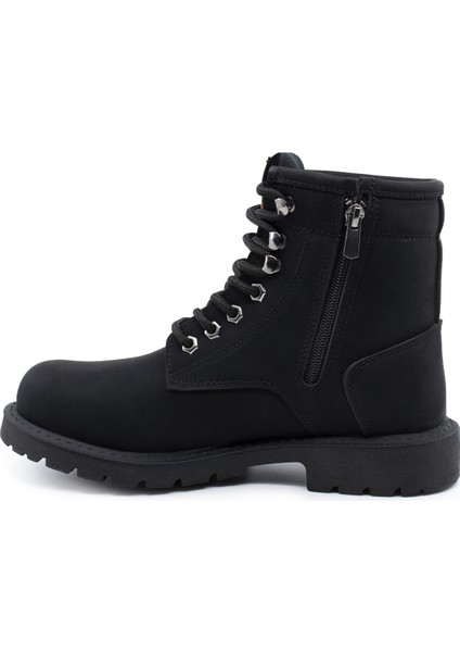 Draven Sıcak Astar Fermuarlı Kauçuk Kaymaz Taban Unisex Bot Çizme fırsatları