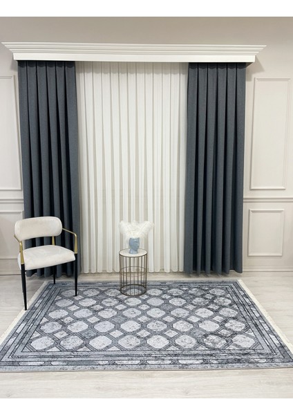 Gri Renk Kabartmalı Görünüm Lateks Deri Taban Halı fiyatları