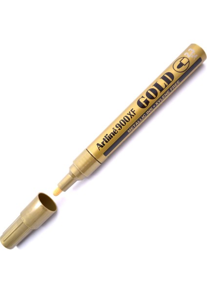 Yaldızlı Marker Kalem Gold EK-900XF