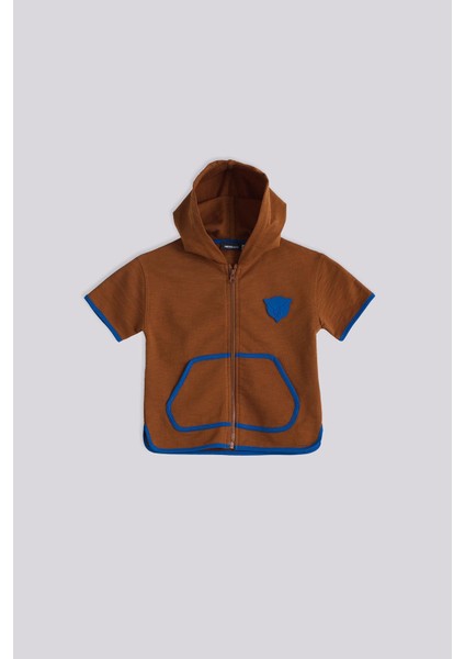 Bg Store Erkek Çocuk Kahverengi Eşofman Üstü