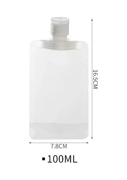 3 Adet 100 ml Krem Şampuan Kabı Tekrar Kullanılabilir Set fırsatları