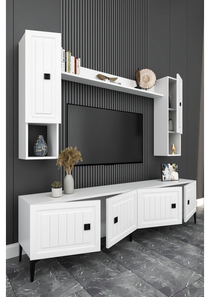 Mdf Tv Ünitesi 180 cm Işlemeli