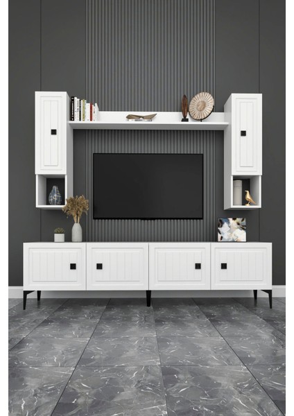 Mdf Tv Ünitesi 180 cm Işlemeli
