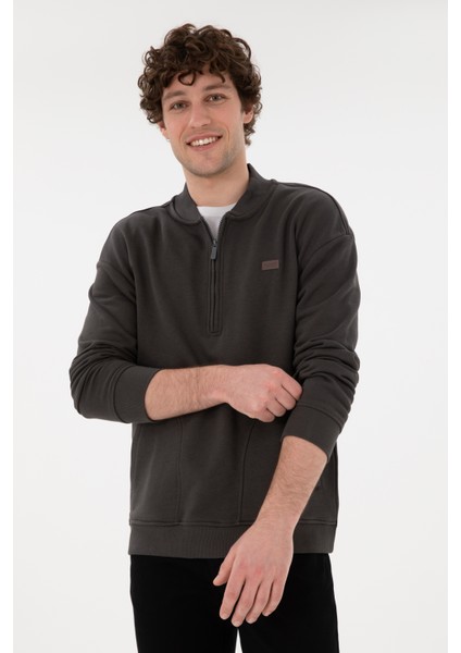 Erkek Antrasit Sweatshirt 50293380-VR006