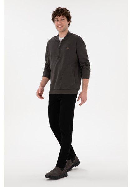 Erkek Antrasit Sweatshirt 50293380-VR006 fırsatları