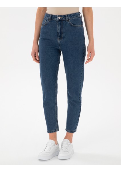 Kadın Mavi Jean Pantolon 50306941-VR036 fiyatları