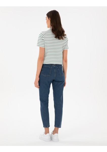 Kadın Mavi Jean Pantolon 50306941-VR036 fırsatları