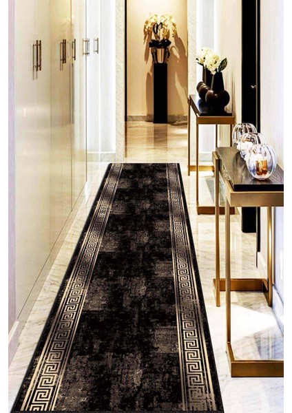 Kahve Gold Kaymaz Özel Ölçü Rulo Yolluk AR554