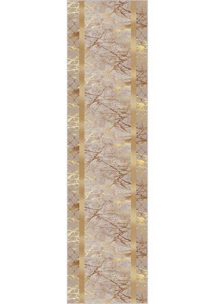 Bej Gold Kaymaz Çerçeveli Kesme Rulo Özel Ölçü Yolluk AR755 fiyatları