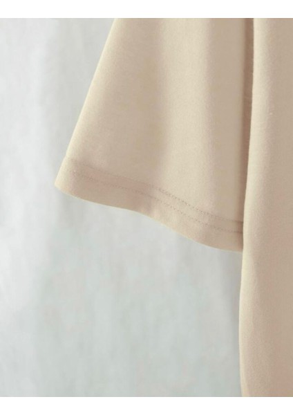 Coffe Baskılı Basic T-Shirt modelleri