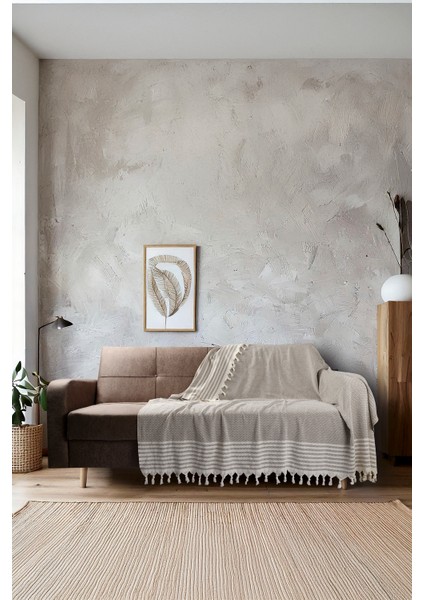 Pamuklu Kaymaz Koltuk Çekyat Örtüsü&koltuk Şalı 170X210