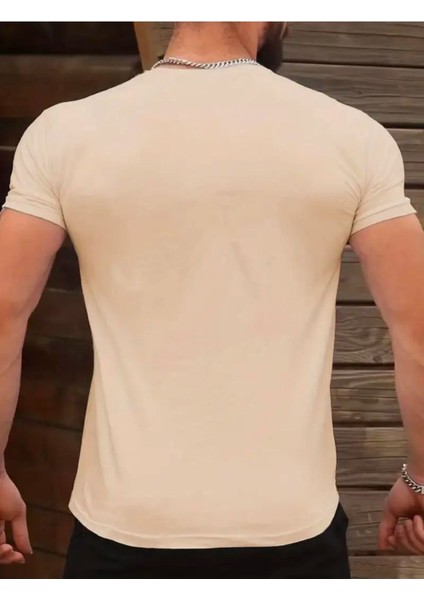 Gün Batımı Baskılı Basic T-Shirt fiyatları