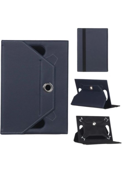 Vorcom Sxpro 10.1 Dönerli Stand Olabilen Suni Deri Tablet Kılıfı